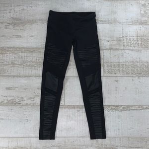 Alo Yoga High Waisted Moto Leggings